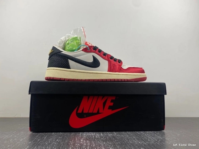 1st Kicks x Jordan 1 Air Room OG Home FN0432-017 Low Trophy 0627